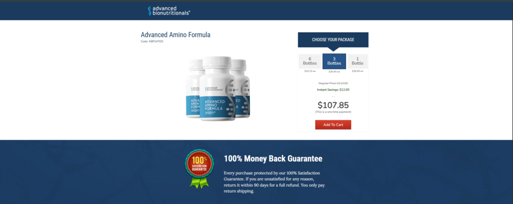 Advanced Amino Formula